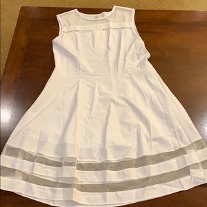 Face Face XL dress - white